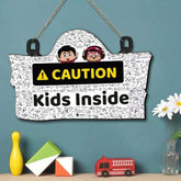 Jungle-Jalebi Doodle Kids Wall Hanging, White